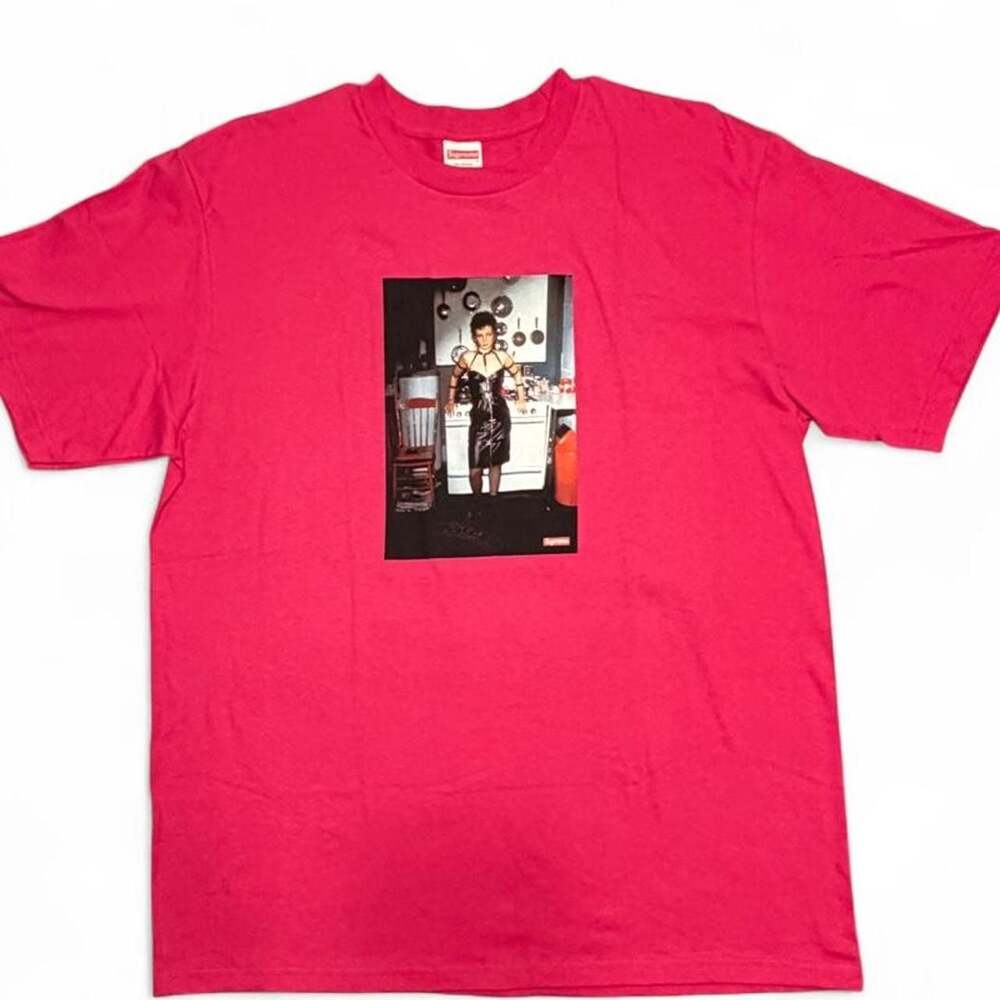Supreme Kitchen Graphic T-Shirt Pink